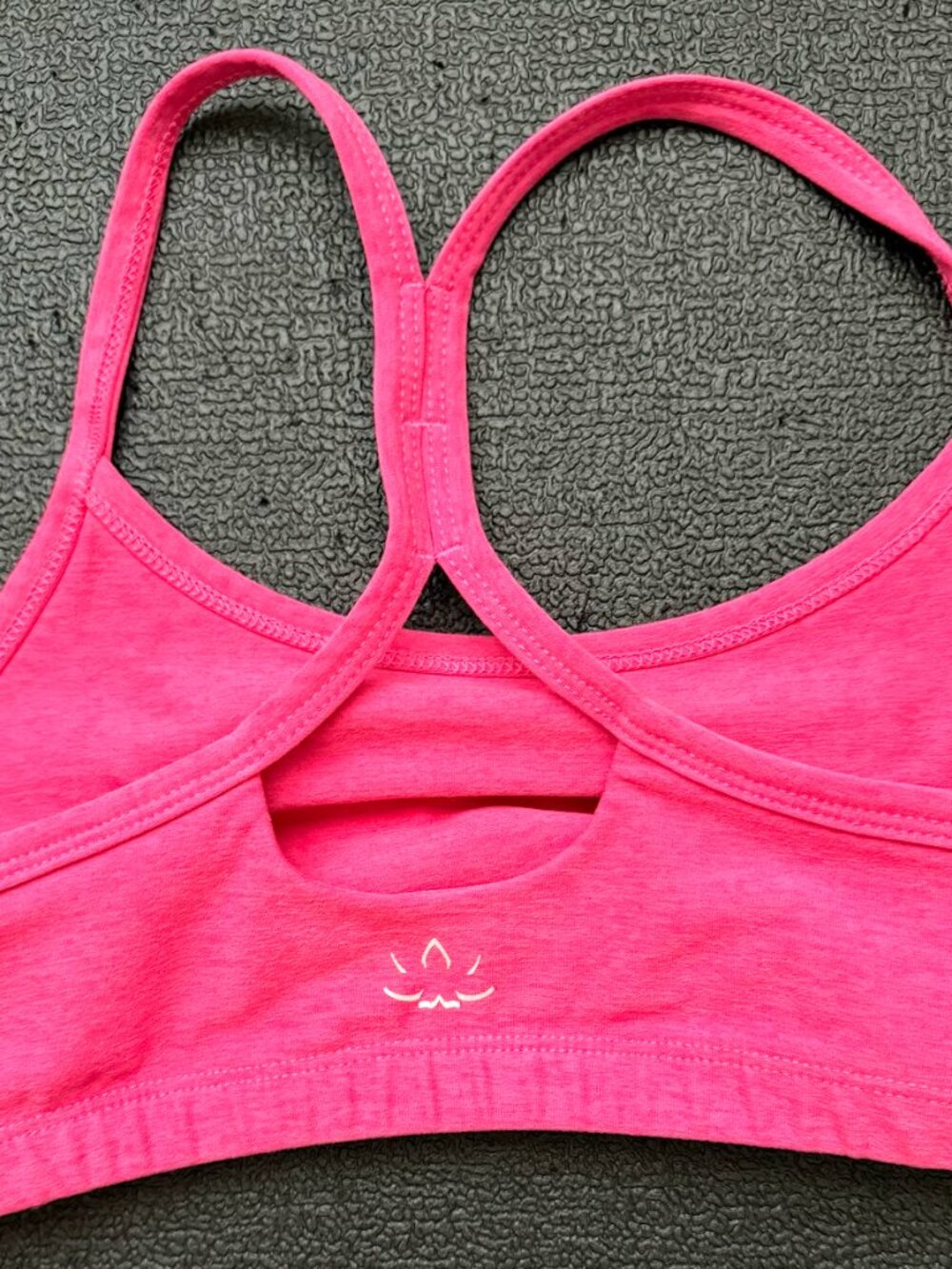 Spacedye Slim Racerback Bra - Picture 3 of 7